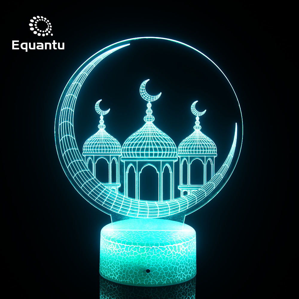 Islamic Worship Quran Acrylic Lamp SQ705B/SQ707B